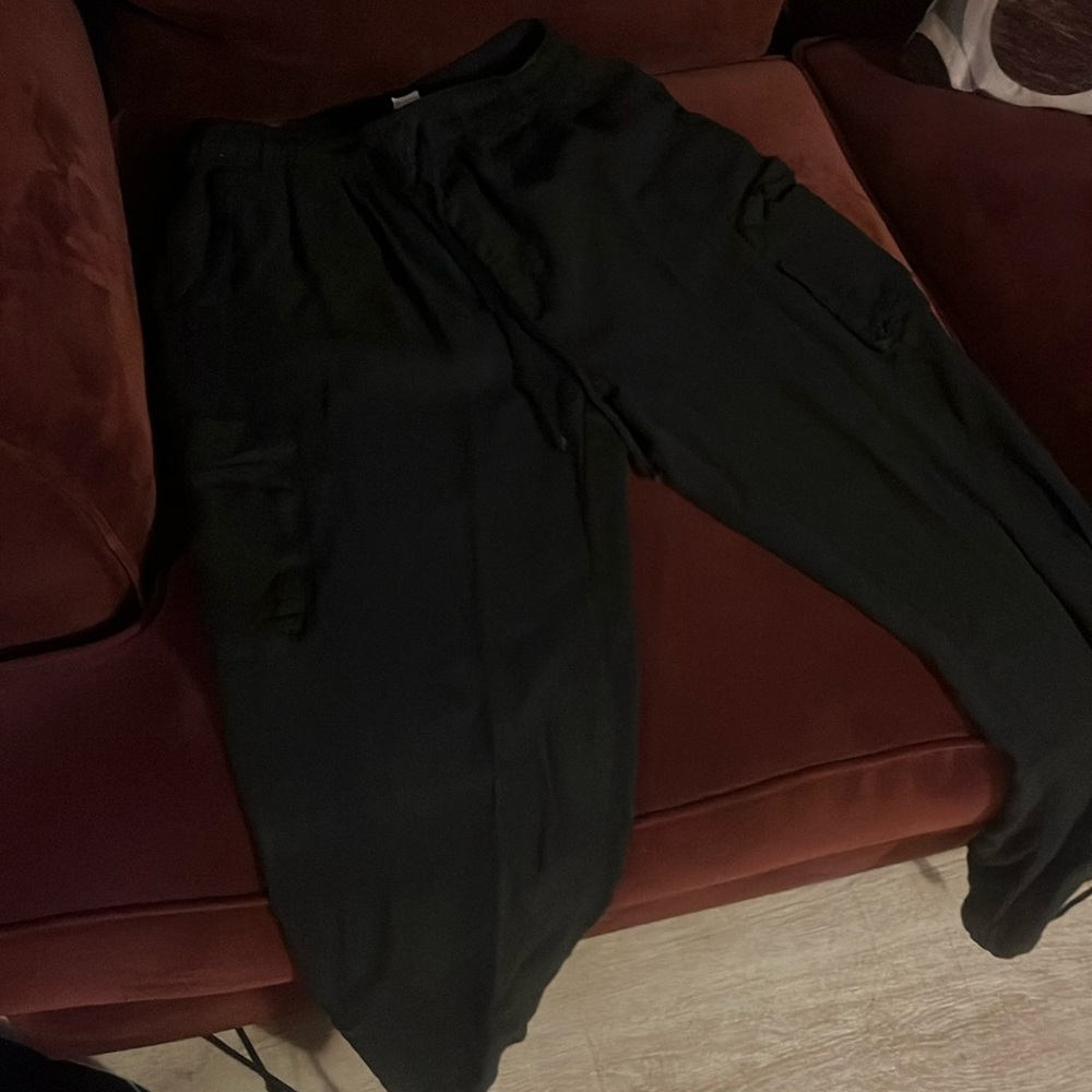 Black Cargo Pants
